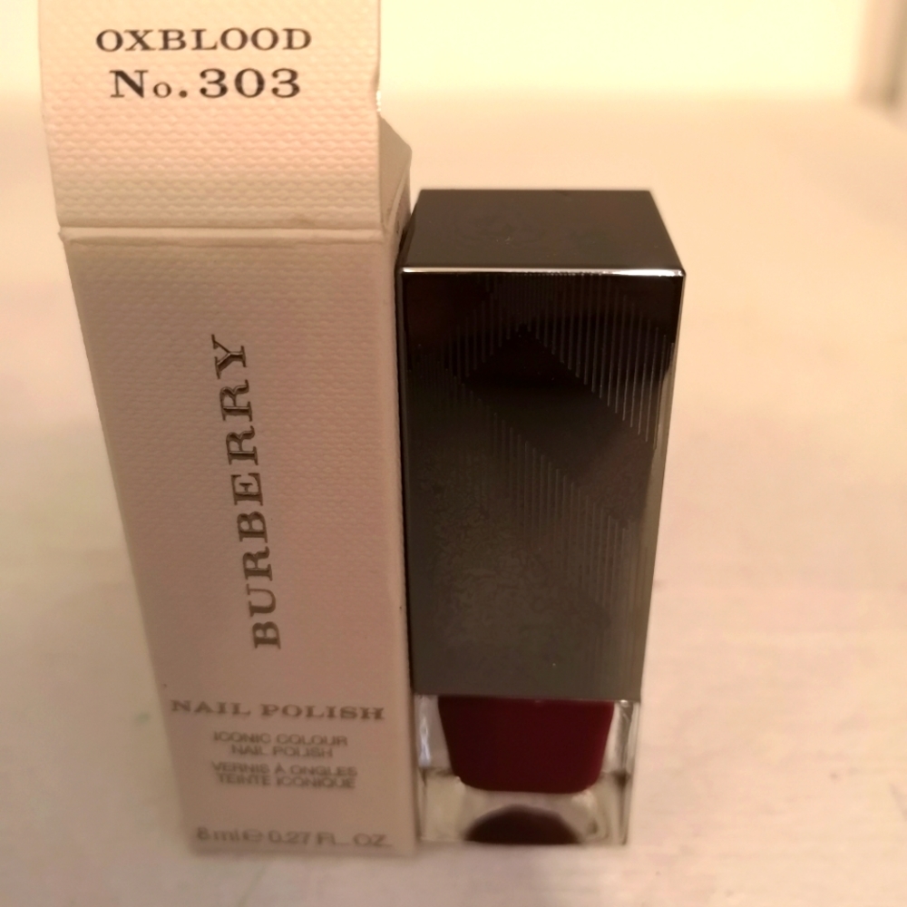 Burberry Nail Polish in Oxblood